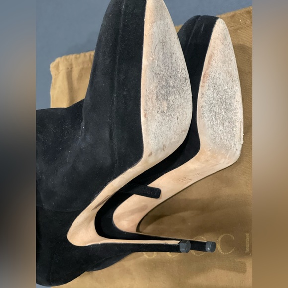 GUCCI Sofia Suede Booties - Picture 3 of 6